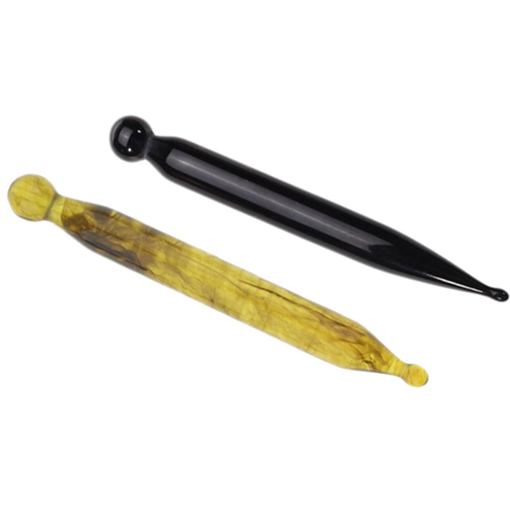 2 Pieces Massage Stick Acupuncture Facial Full Body Trigger Point Tool