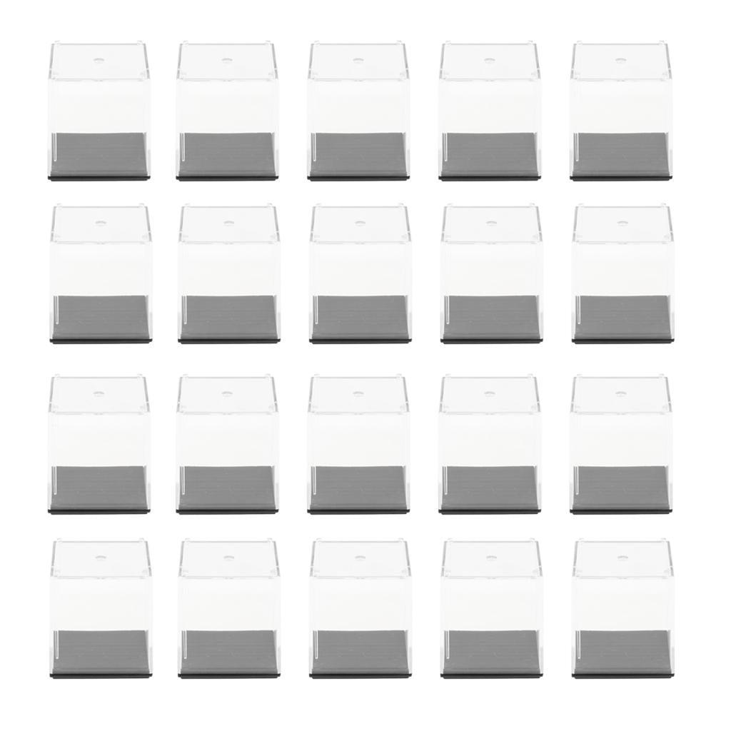 20x Acrylic Display Case Dust-Proof Protection Display Box for Model 5x5x5cm