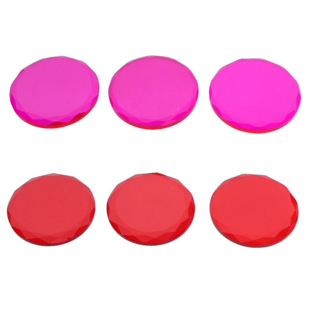 6Pcs Adhesive Glue Pallet Stand Crystal Holder Tray for Eyelash Extensions