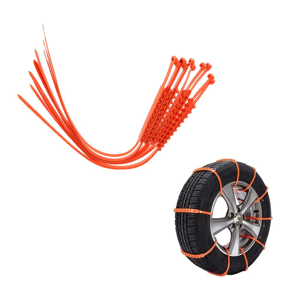 20 PCS Snow Tire Chain Anti-skid Chains for Car Truck SUV Winter Driving
