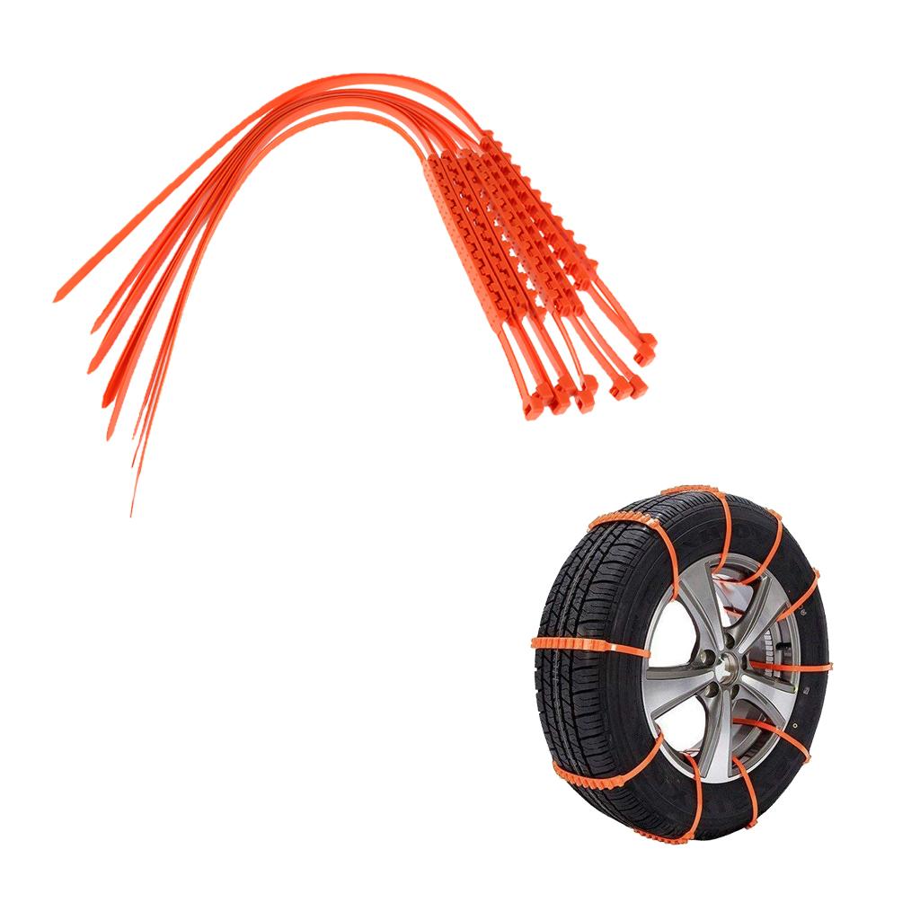 20 PCS Snow Tire Chain Anti-skid Chains for Car Truck SUV Winter Driving