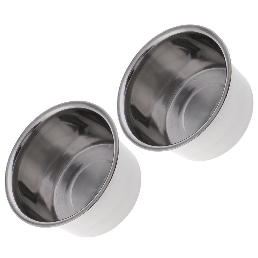 2x Stainless Steel Wax Melting Pot Double Boiler Base for Candle Soap Making