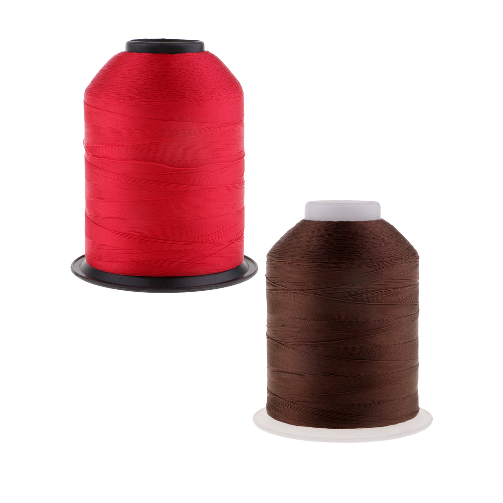 2x Fishing Rod Guide Ring Wrapping Lines Rod Building Wrapping Threads 2000m
