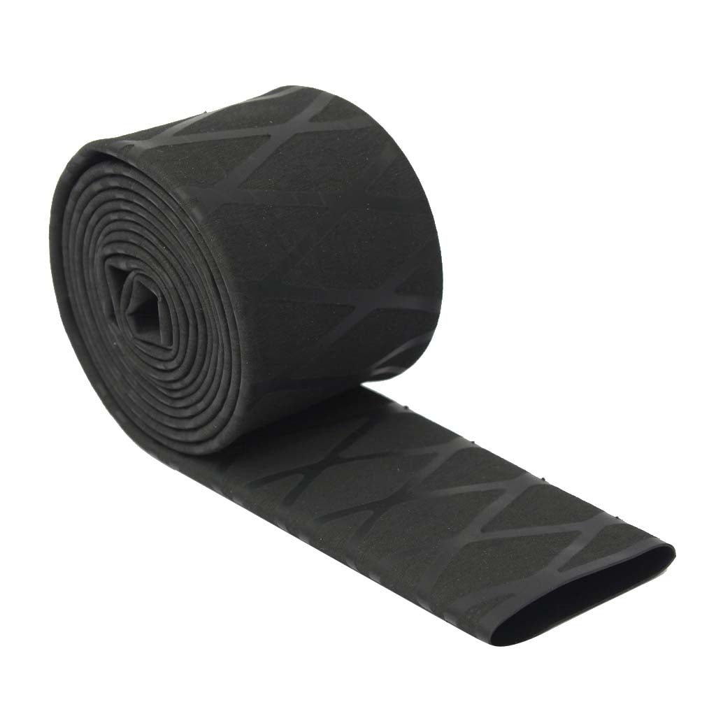 2Pcs Non-Slip Heat Shrink Tube Grip Fishing Rod Racket Handle Sleeves 2 Size