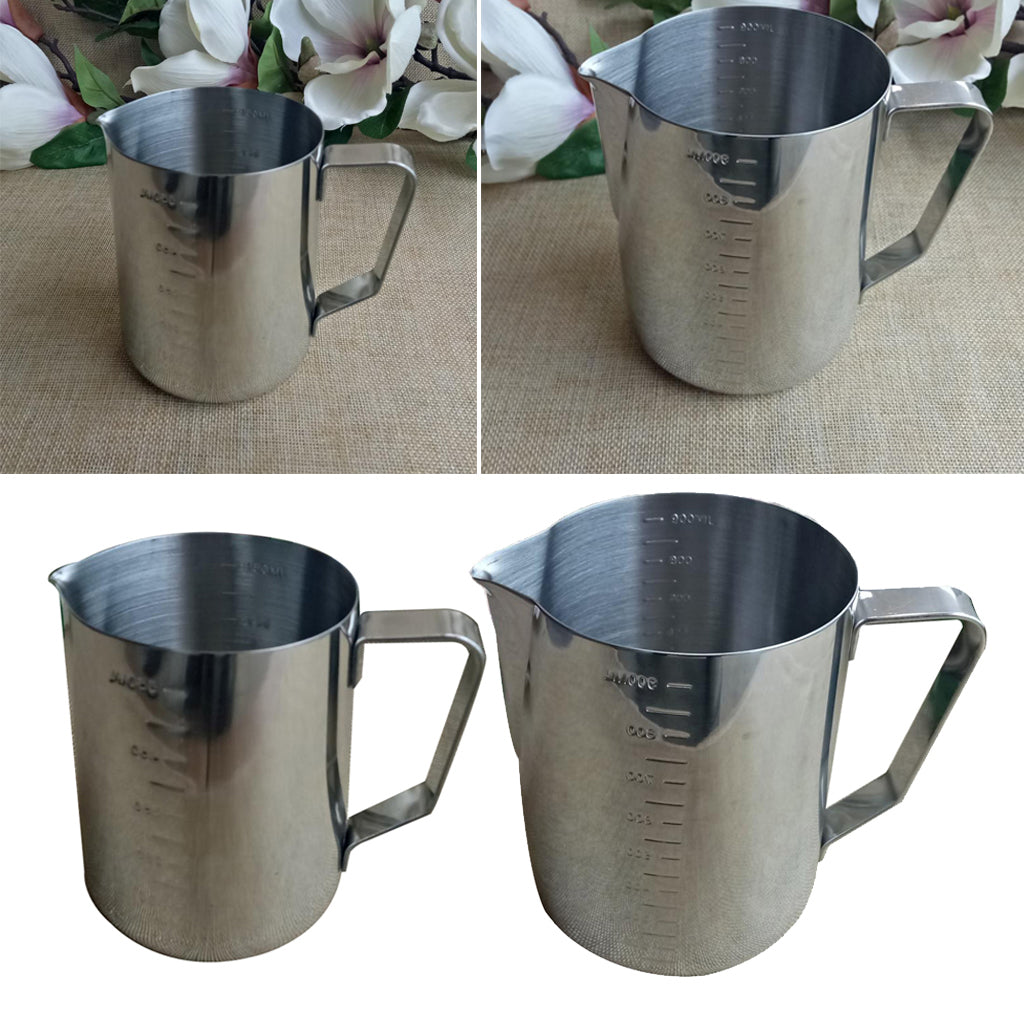 550ml 900ml Stainless Steel Candle Making Pitcher Milk Frothing Pitcher Cup