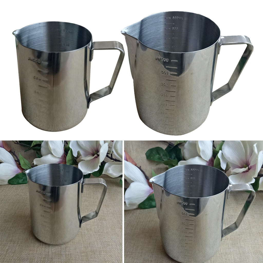 550ml 900ml Stainless Steel Candle Making Pitcher Milk Frothing Pitcher Cup