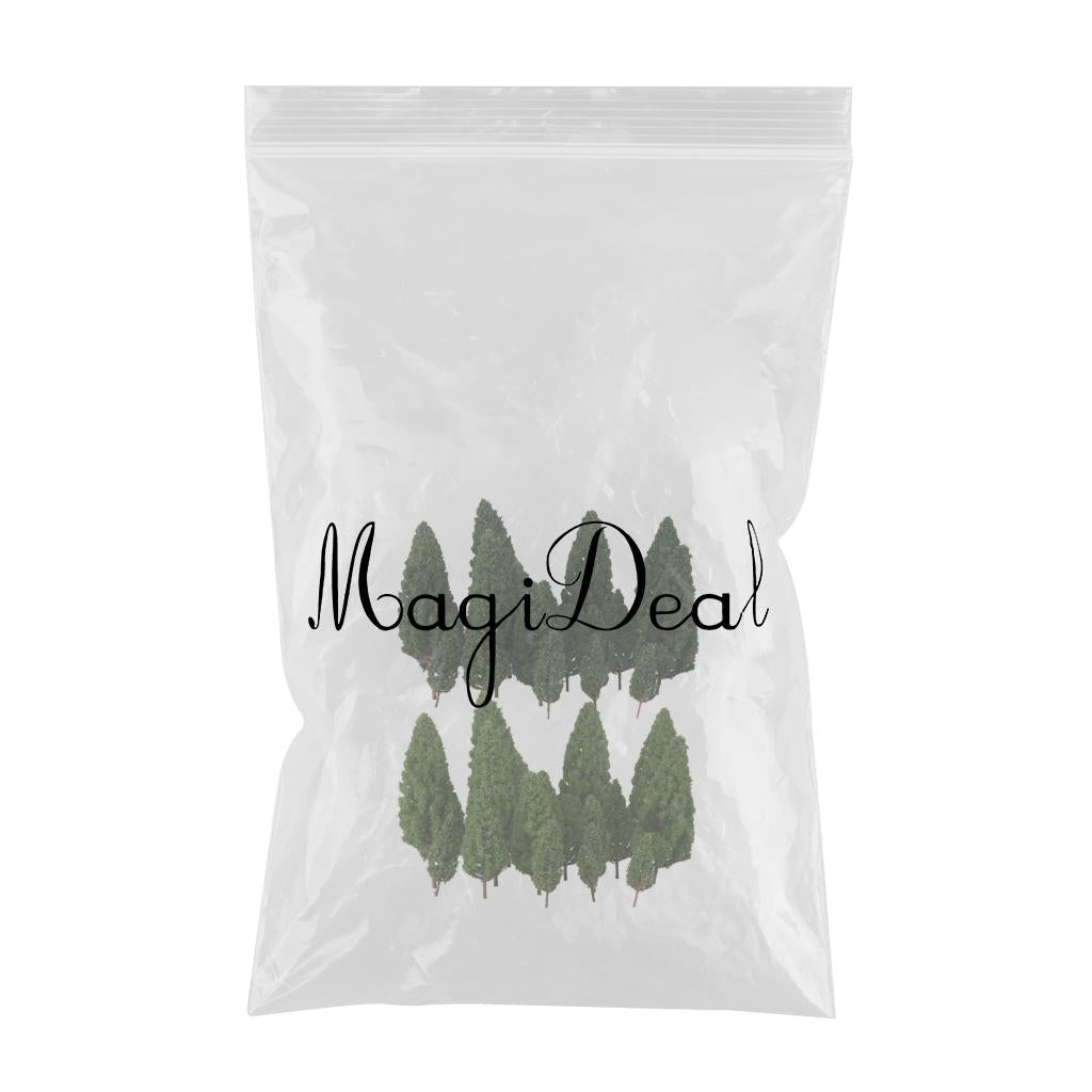 40 pack of Tower Shaped Trees Model Train Scenery Landscape 1:50-400 Sacle
