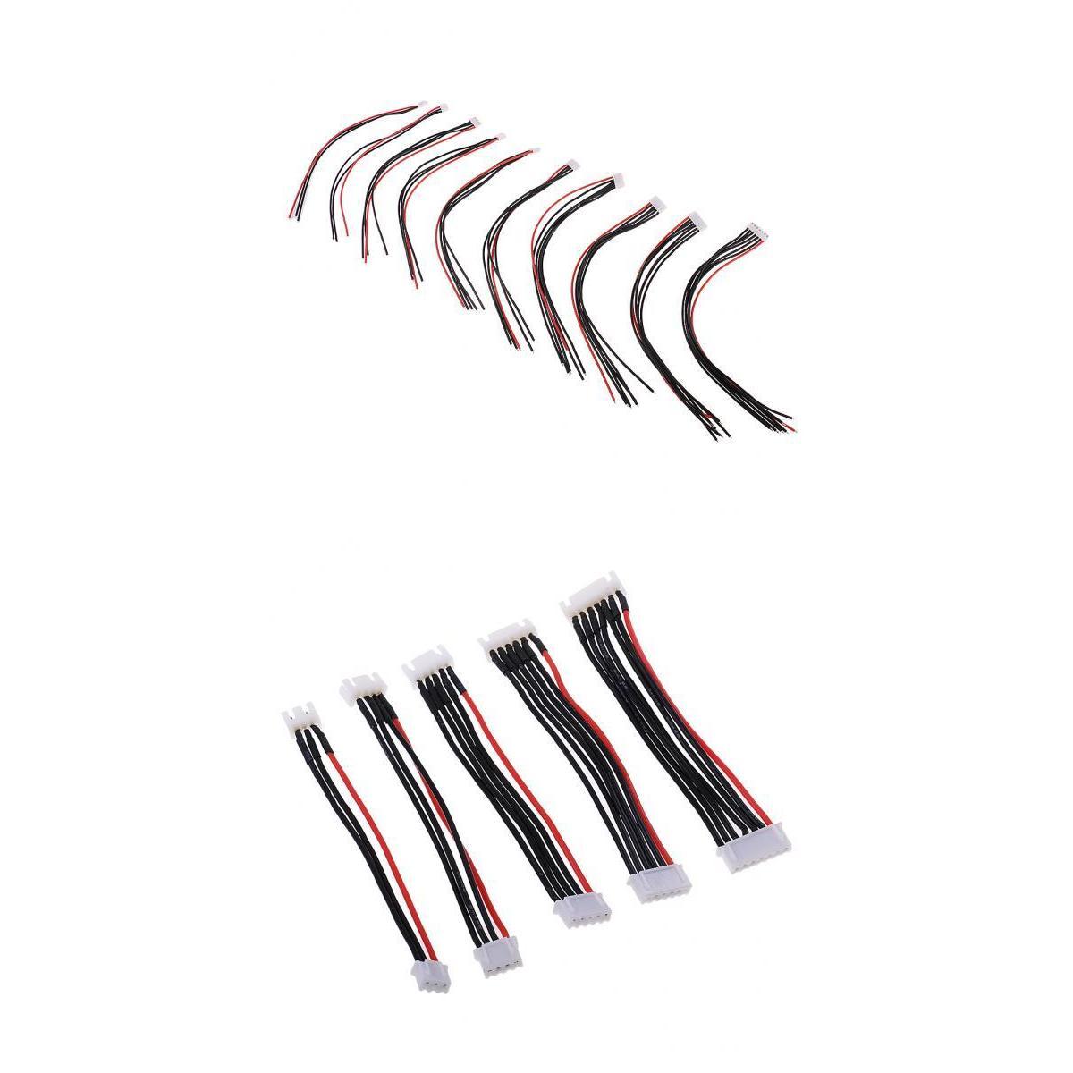 15pcs JST-XH Connector 2-6S Imax B6 Balance Charger Cable Wire Adapter