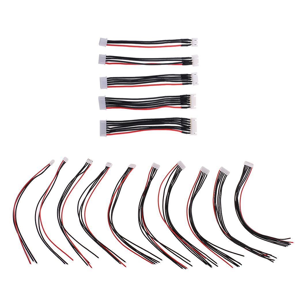 15pcs JST-XH Connector 2-6S Imax B6 Balance Charger Cable Wire Adapter