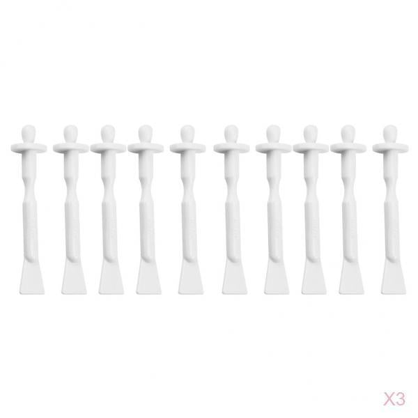 30 Pieces Two-in-One Multi-Use Waxing Applicator Sticks Hair Removal Spatula