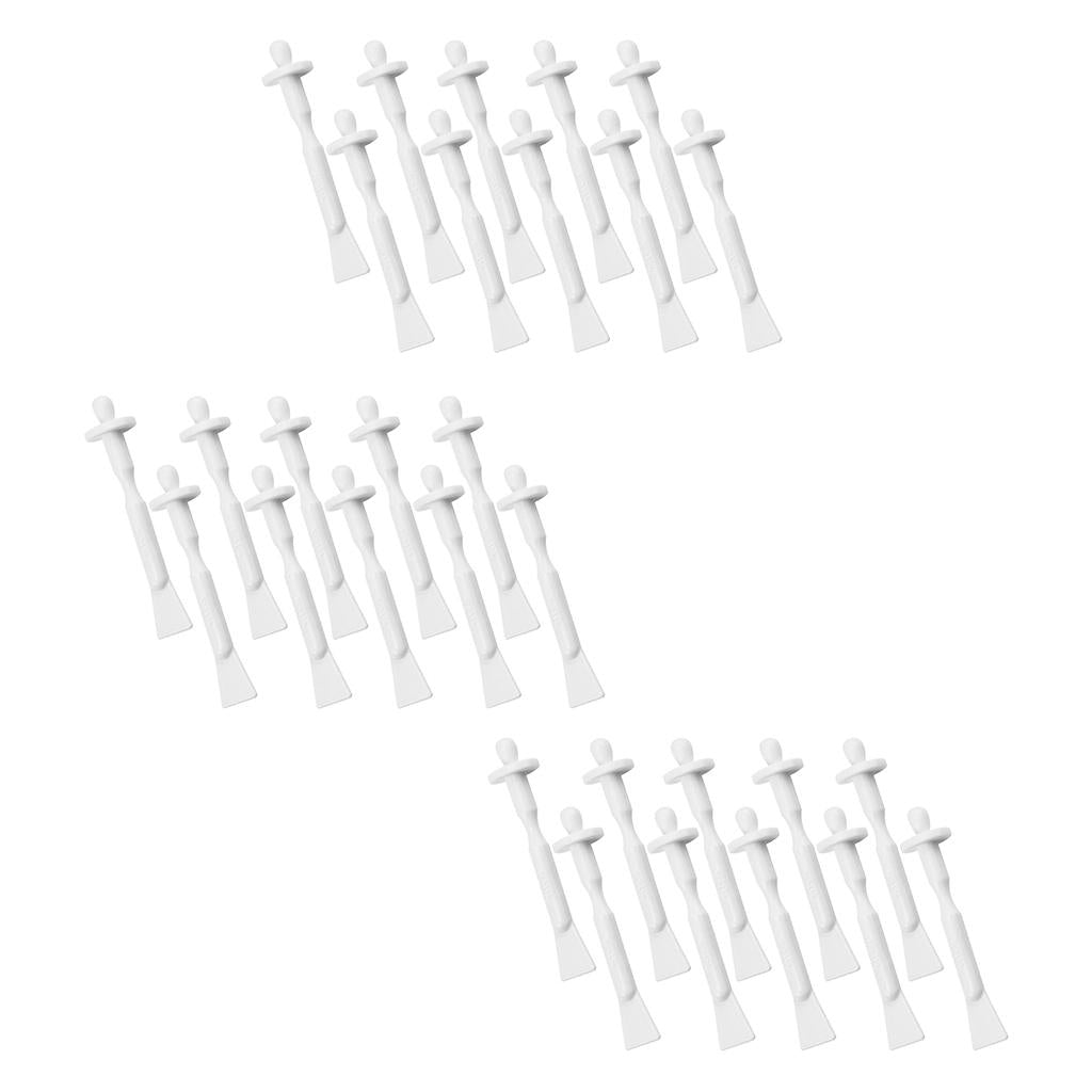 30 Pieces Two-in-One Multi-Use Waxing Applicator Sticks Hair Removal Spatula