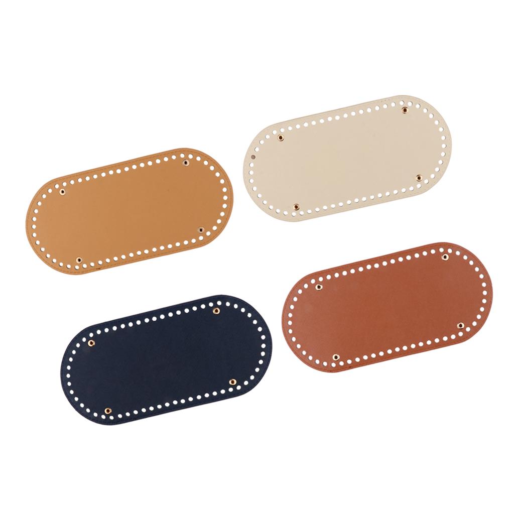 4x 60 Holes Bag Bottom Shaper Bag Cushion Pad for Hand-made DIY Bags