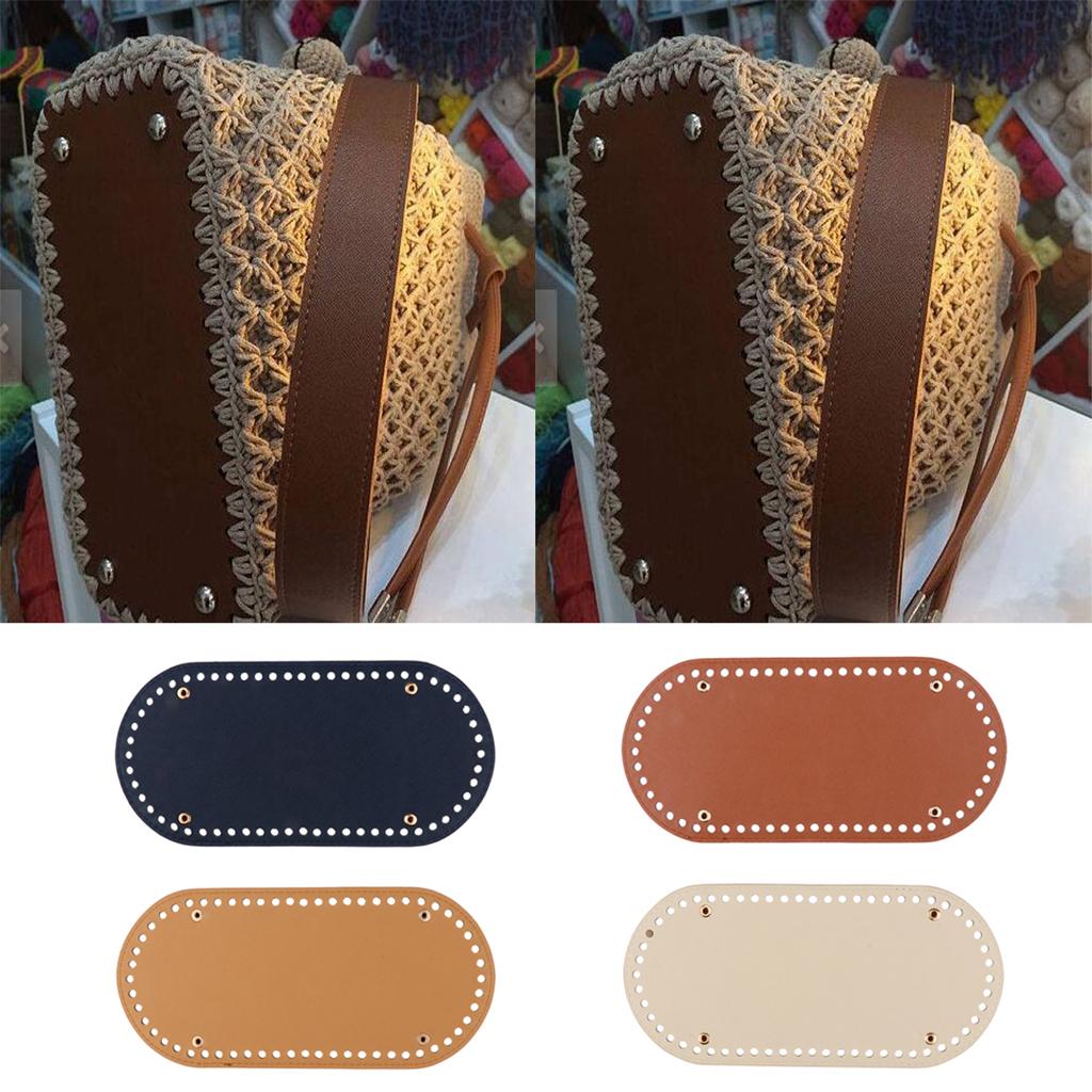 4x 60 Holes Bag Bottom Shaper Bag Cushion Pad for Hand-made DIY Bags