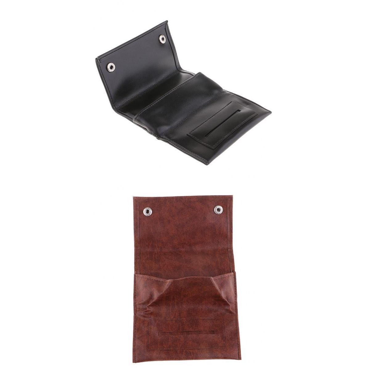 2pcs Smoking Pipe Pouch Bag Organize Case Pipe Tool Lighter Holder Pocket