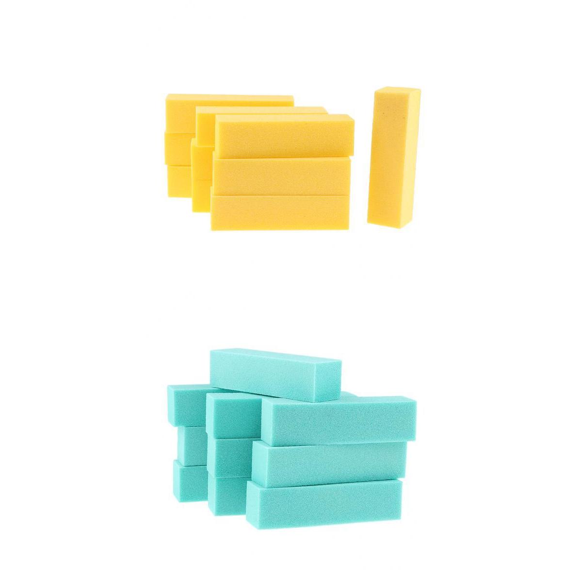 20Pcs Nail Art Buffer Files Block Manicure Buffing Sanding Polish Tools Set
