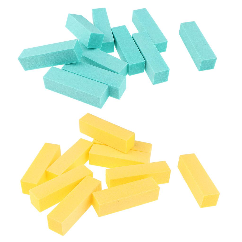 20Pcs Nail Art Buffer Files Block Manicure Buffing Sanding Polish Tools Set