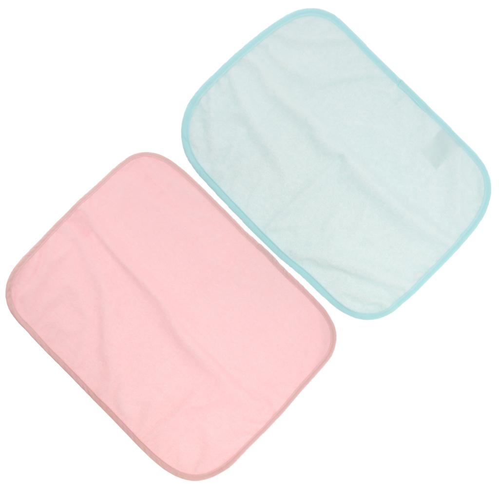 2Pcs Washable Bed Sheet Mattress Elderly Incontinence Pad Underpad Protector