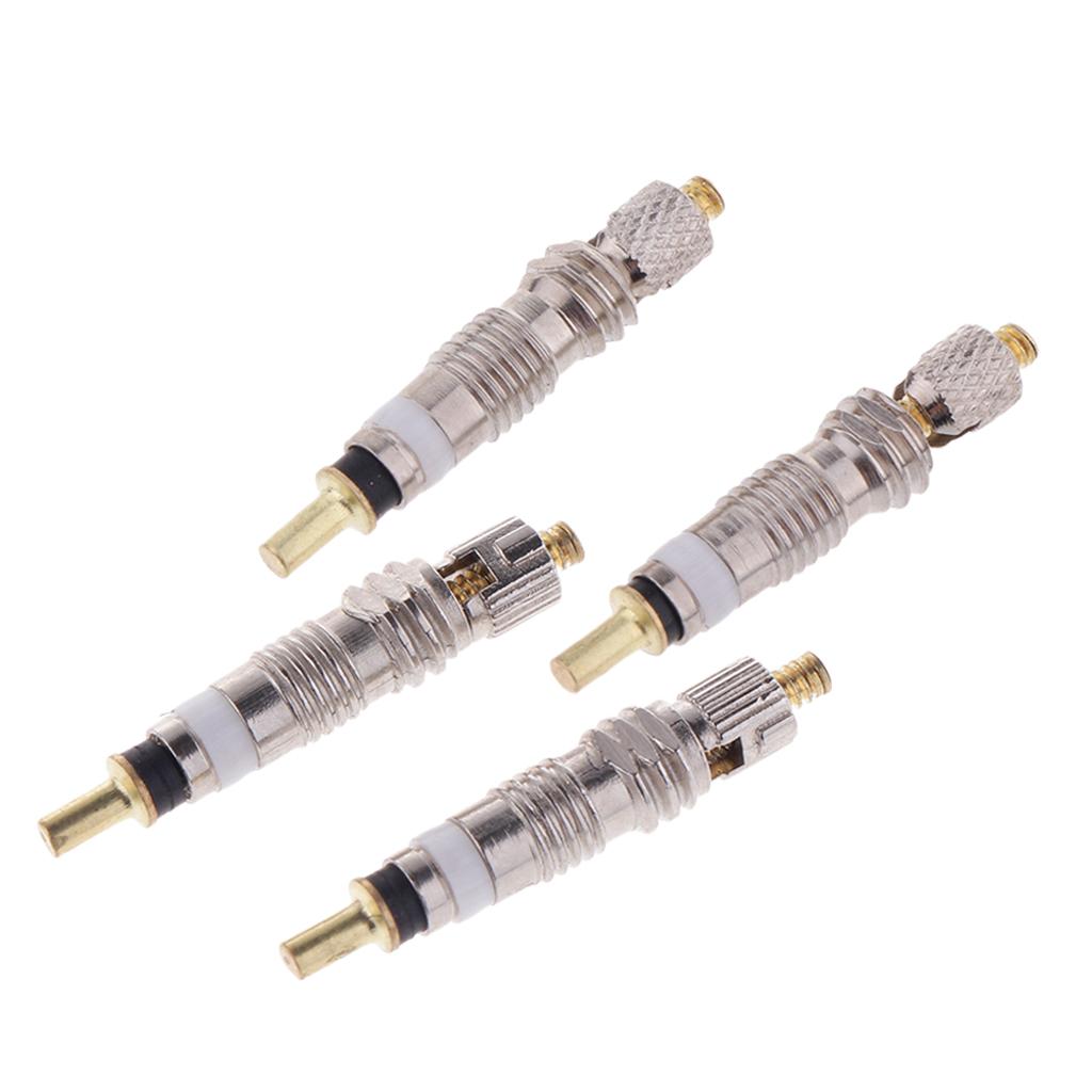 4Pcs Tubeless Removable Presta French Valve Core for Bicycle Bikes