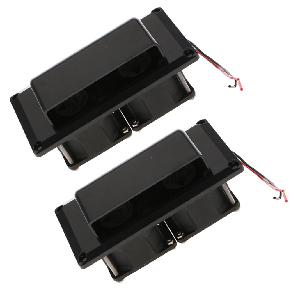 2 Sets RV Caravan Motorhome Interior Side Air Vent Ventilation Exhaust Fan