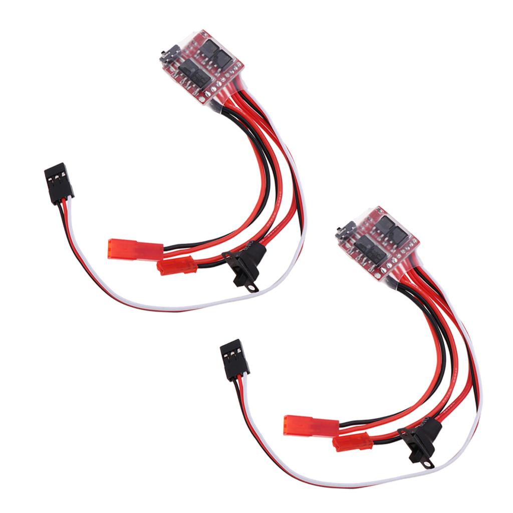 1/16 RC Truck 30A ESC with Brake for B36 C24 B16 B14 B24 AX5S Controller 2Pc