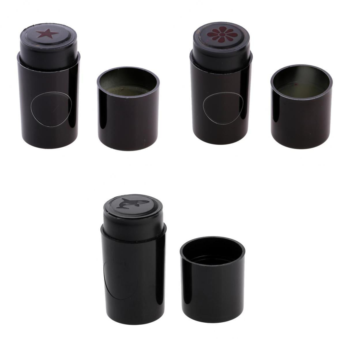 Colorfast Golf Ball Stamp Stamper Marker Seal Golfer Gift Keepsake 3pcs/Set