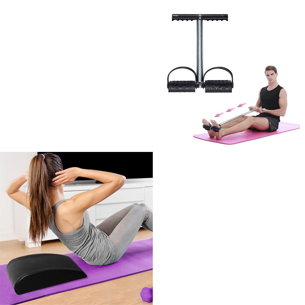 Body Sculpture Ab Abdominal Trainer Tummy Sit-Up Exerciser with Pad for Back
