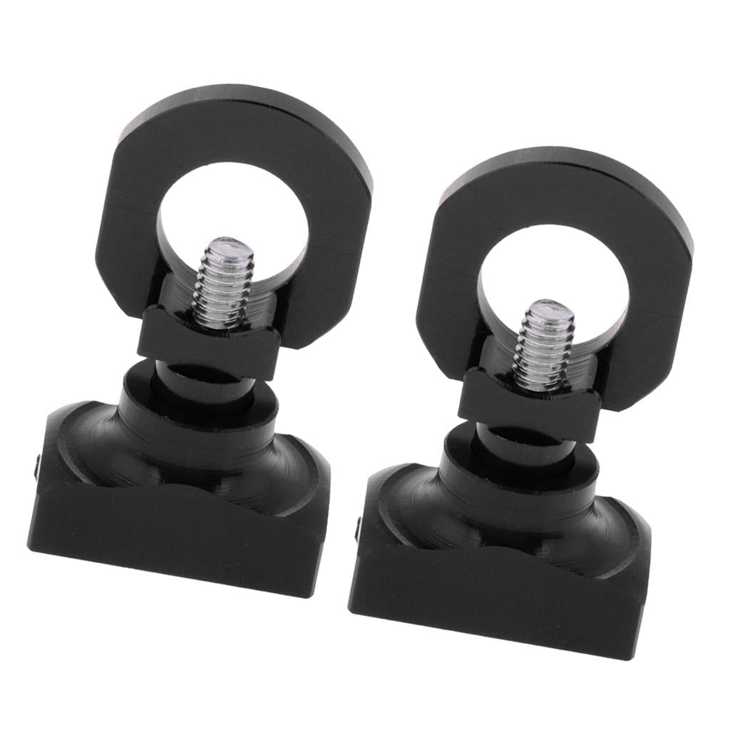 2 Pack Bike Chain Tensioner Adjuster Fastener for Folding Bike Bicycle Black