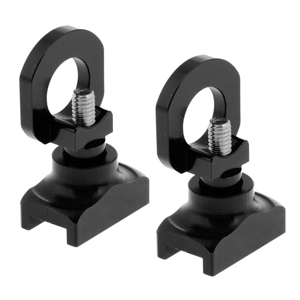 2 Pack Bike Chain Tensioner Adjuster Fastener for Folding Bike Bicycle Black