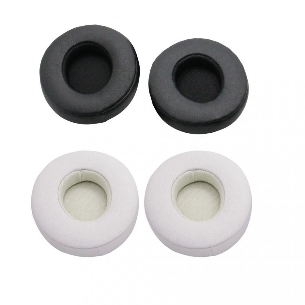 2Pair Ear Pads Cushions Replacement for Beats Solo 2 Solo 3 Black & White