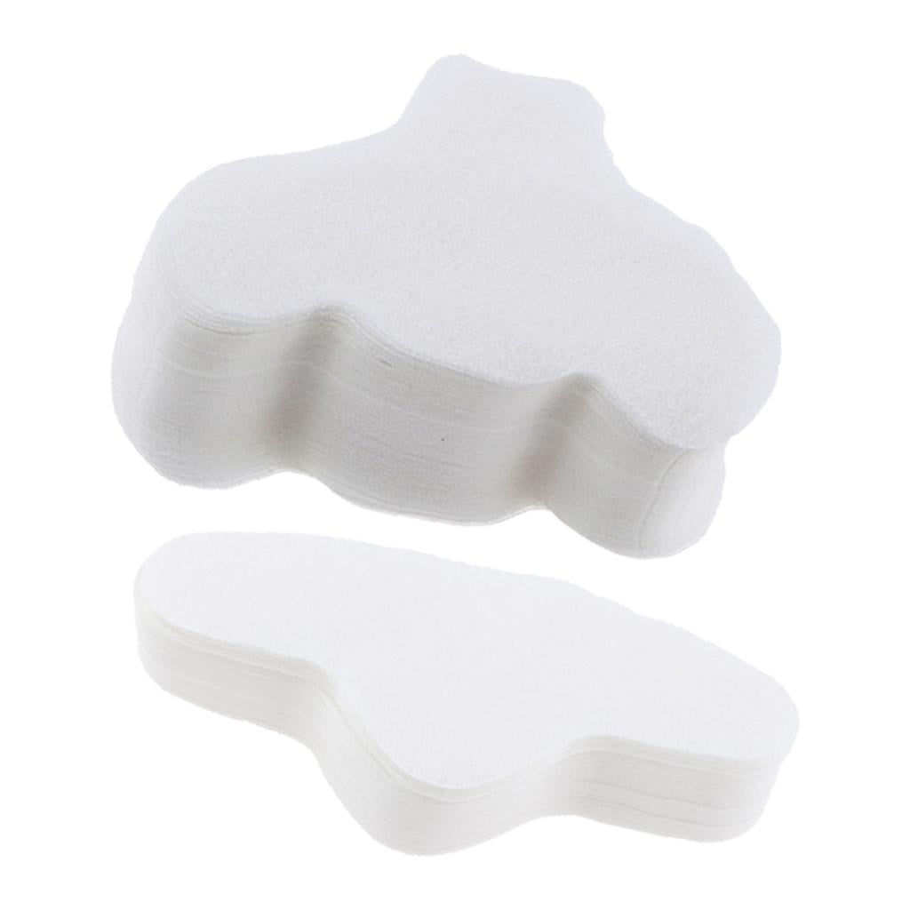 200Pcs Disposable Nose-Shaped Cotton Pad DIY Nose Mask Skin Care Paper Sheet