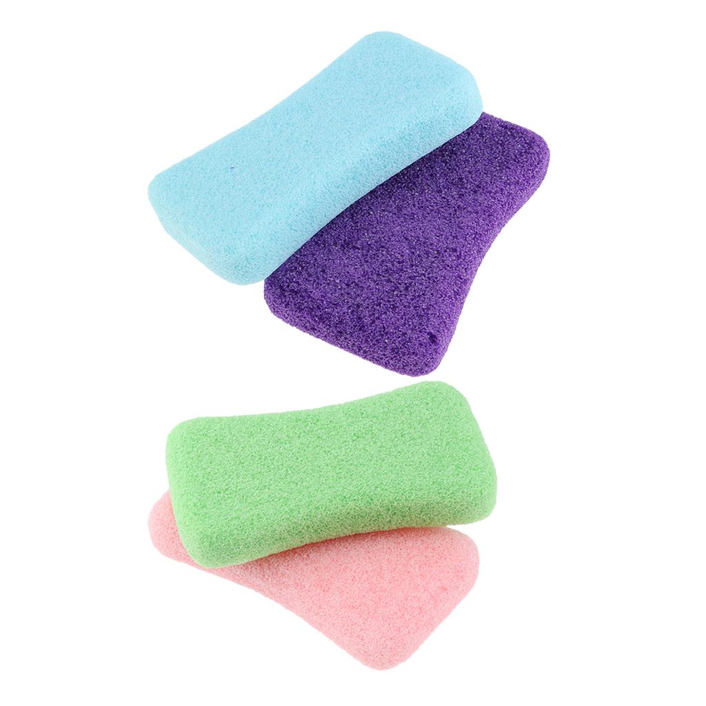 4Pcs Foot Files Pumice Callus Dead Skin Remover Scrubber Pedicure Care Tool