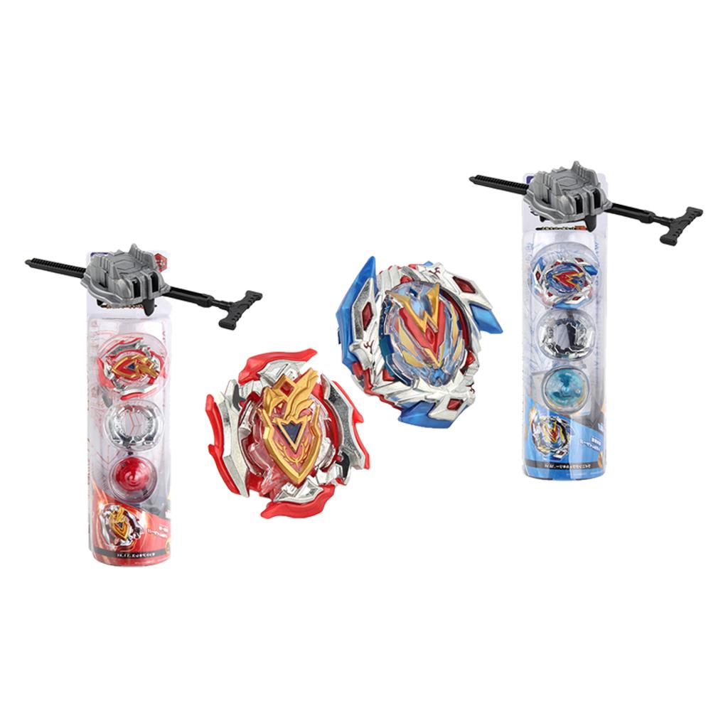 2 Set Rapidty Fight Burst Top Toy Starter Launcher Toys