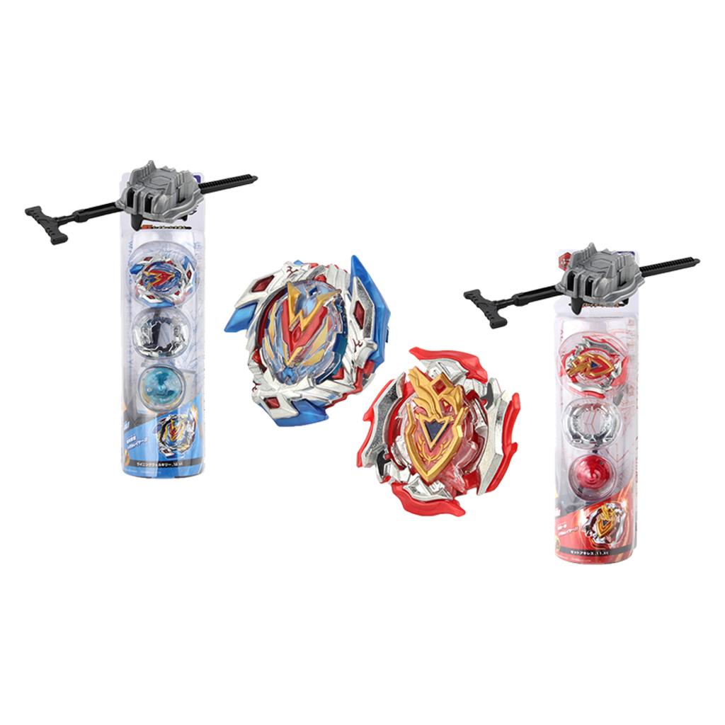 2 Set Rapidty Fight Burst Top Toy Starter Launcher Toys