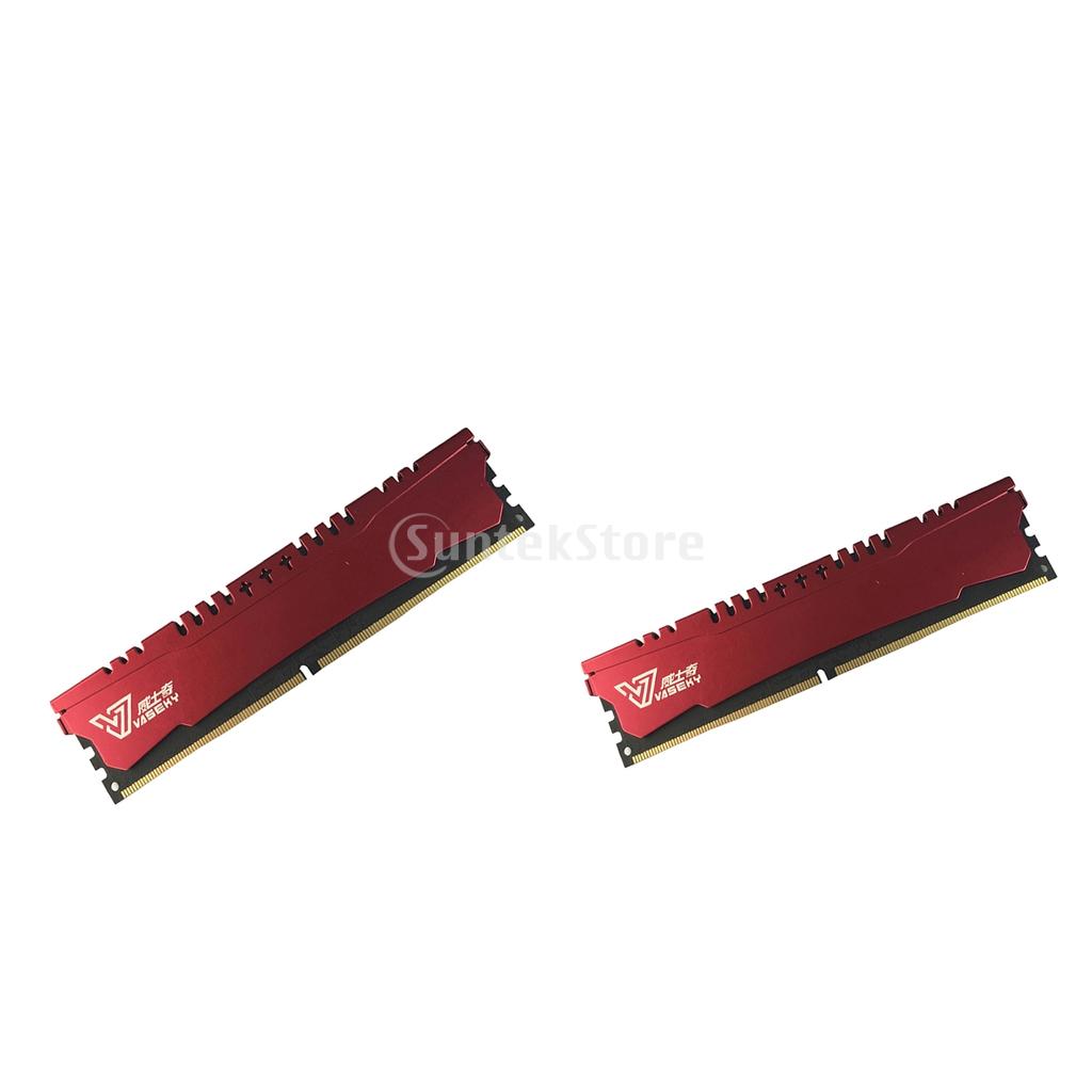 2x DDR3 RAM Desktop DRAM Memory 2GB 1600MHz PC Computer Memory Module Kit