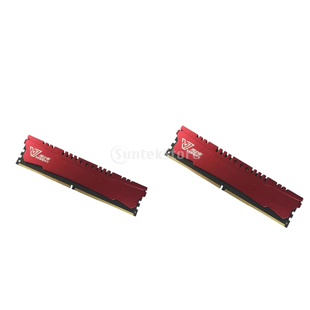 2x DDR3 RAM Desktop DRAM Memory 2GB 1600MHz PC Computer Memory Module Kit