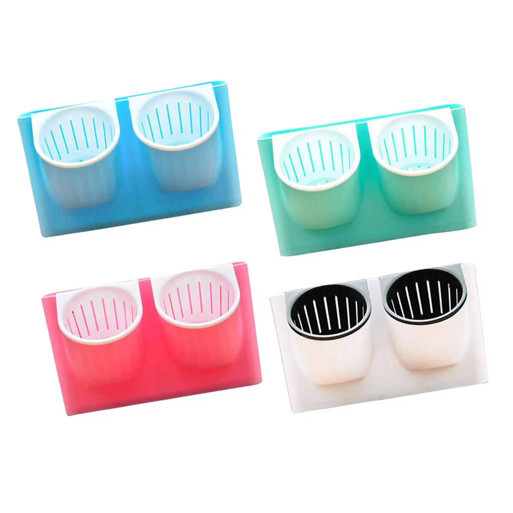 4Pcs Mini Wall Planter Self Watering Flower Pots Garden Yard Patio Plants