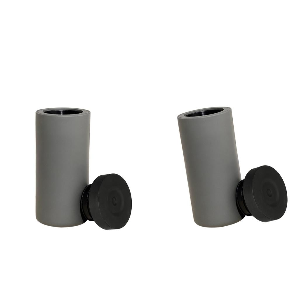 2Pcs Travel Bottles Silicone Containers Squeezable Travel Cosmetic Shampoo