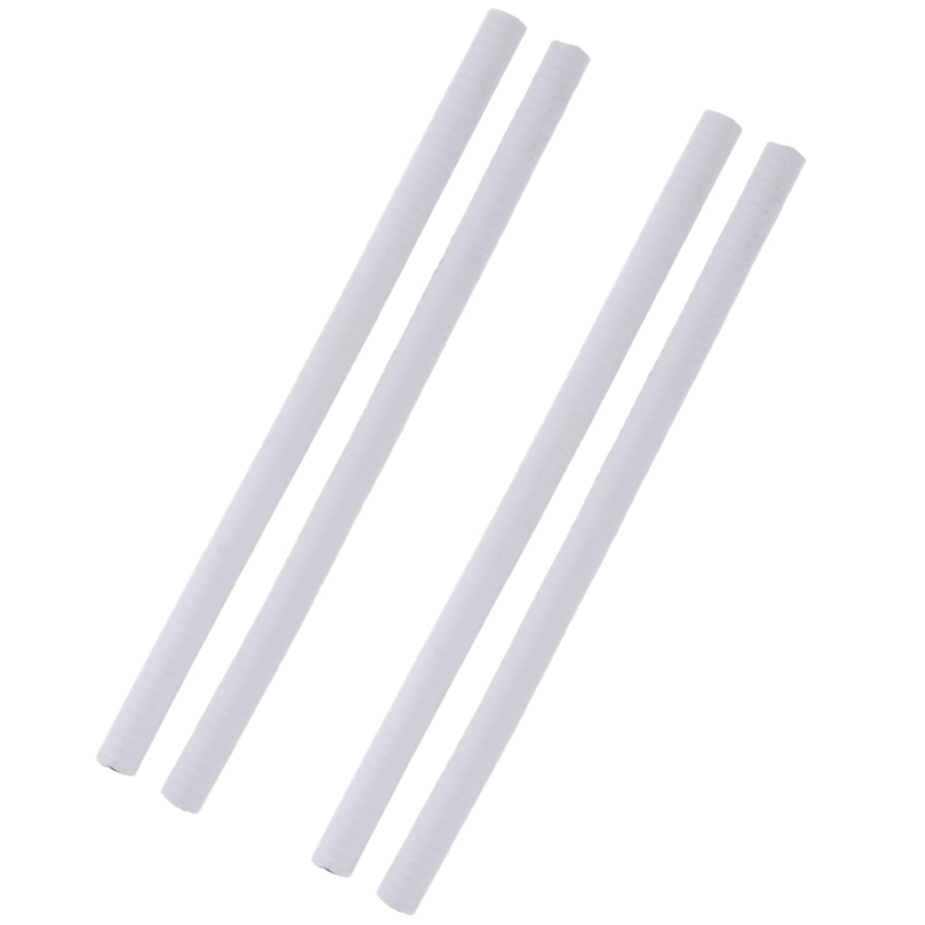 4pcs Skateboard Longboard Nose Tail Guard Protector Rubber Strip White
