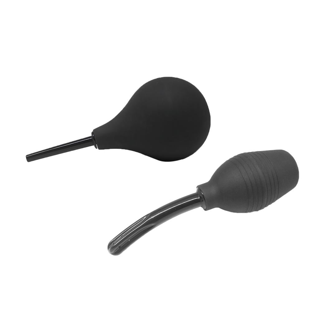 2X Superior Rubber Beauty Anal Douche for Women Men Enemas Bulbs 310ML 90ML