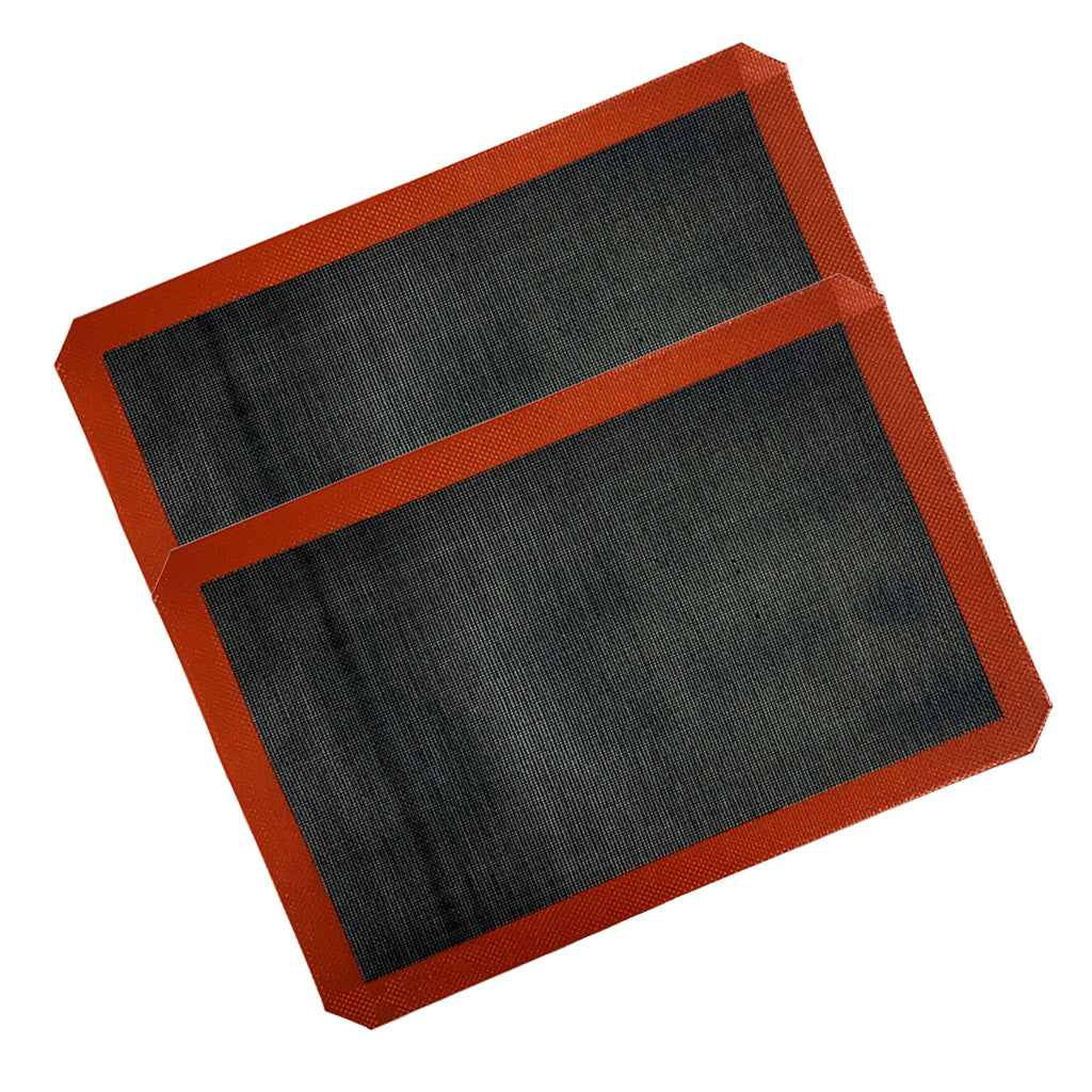 2pcs Perforated Silicone Baking Mat Sheets Non Stick Oven Liner 27x32cm