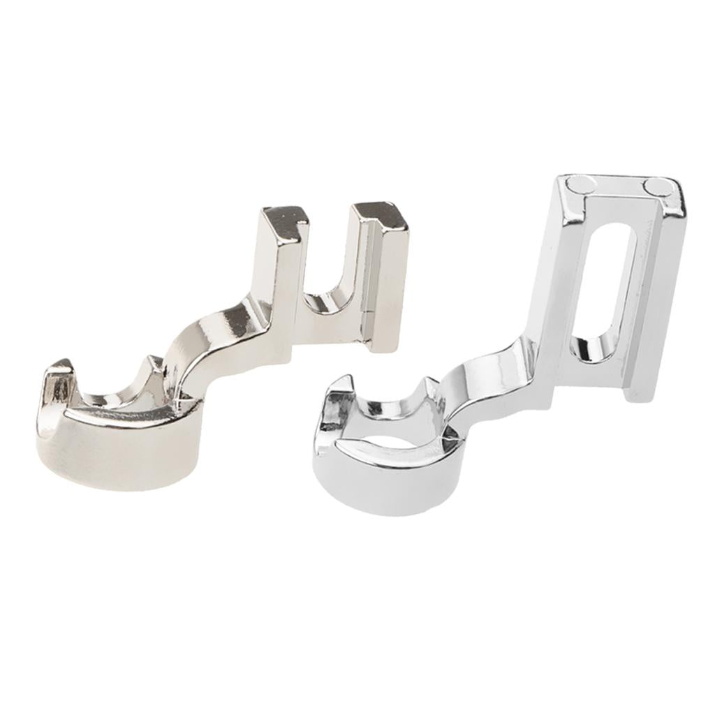2pcs Low High Shank Ruler Foot Free Motion Darning Patchwork Presser Foot