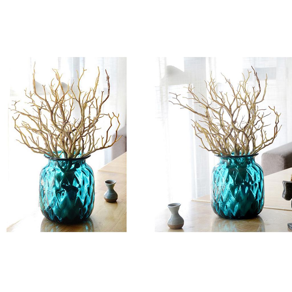 3pcs Artificial Branches Small Trees Twig Branch Table Decoration Coffee