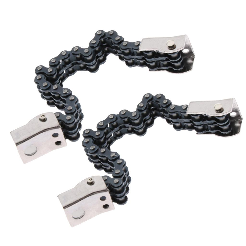 2pcs Drum Pedal Chain Beater Mallet Chain