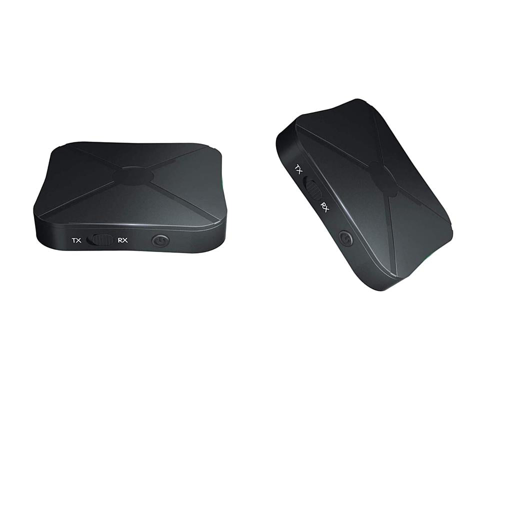 2x Wireless Bluetooth 4.2 Transmitter Receiver 3.5mm Car Audio Music Adapter