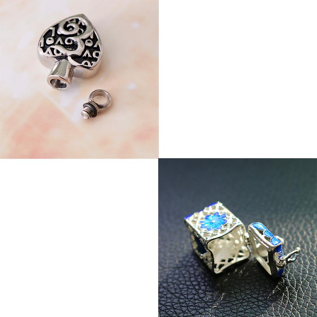 Aroma Locket Essential Oil Perfume Pendant and Cremation Ashes Urn Pendant