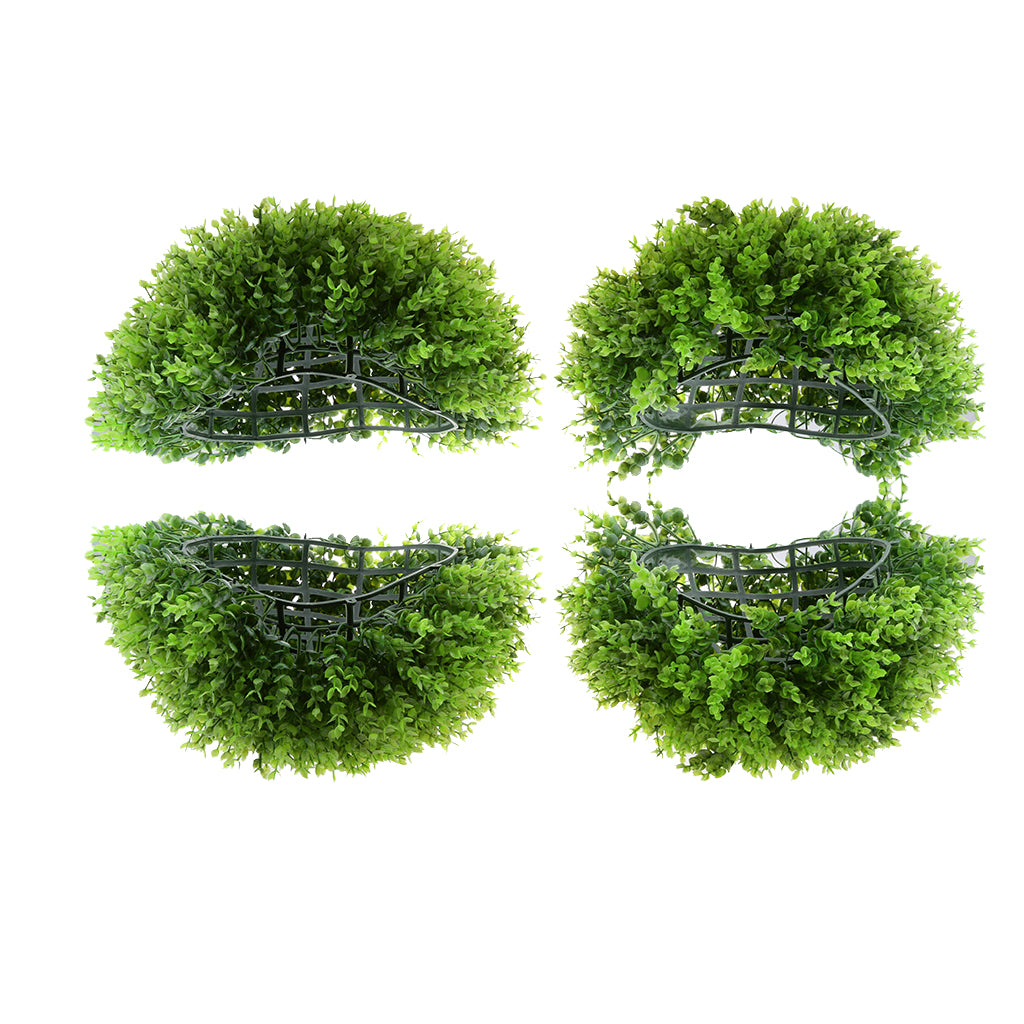 2xArtificial Topiary Ball Decorative Garden Pants Ball Home Garden Green
