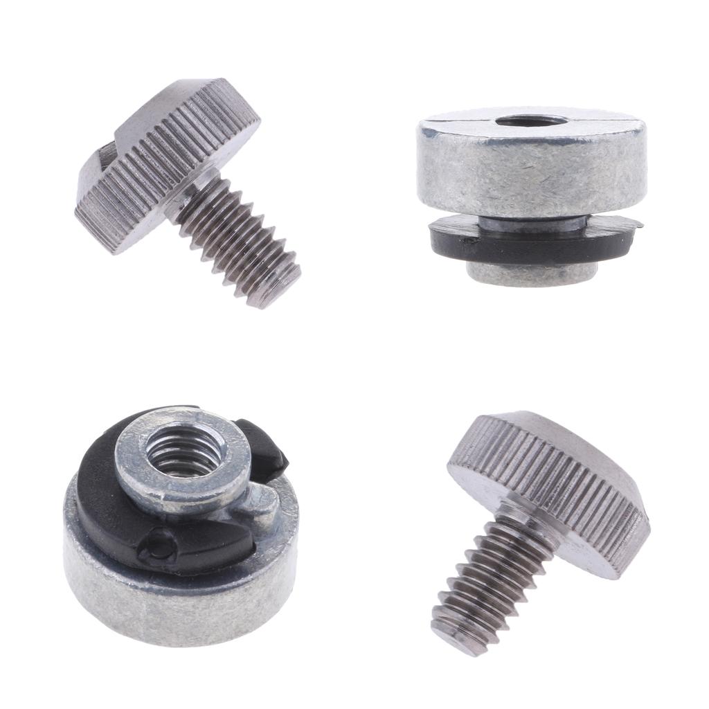 4pcs Fender Seat Nut Bolt for Sportster Wide Glide Street Bob 1996-17