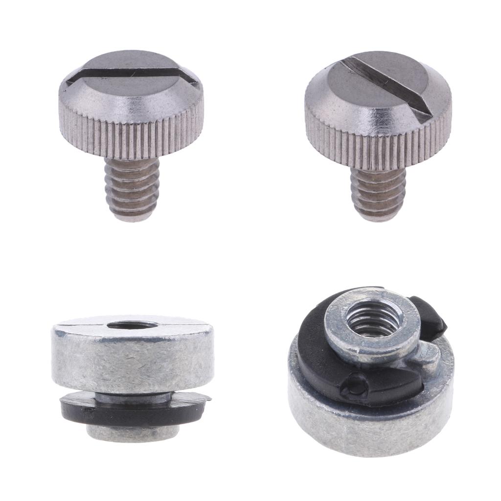 4pcs Fender Seat Nut Bolt for Sportster Wide Glide Street Bob 1996-17