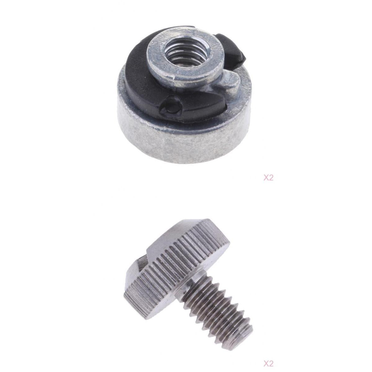 4pcs Fender Seat Nut Bolt for Sportster Wide Glide Street Bob 1996-17
