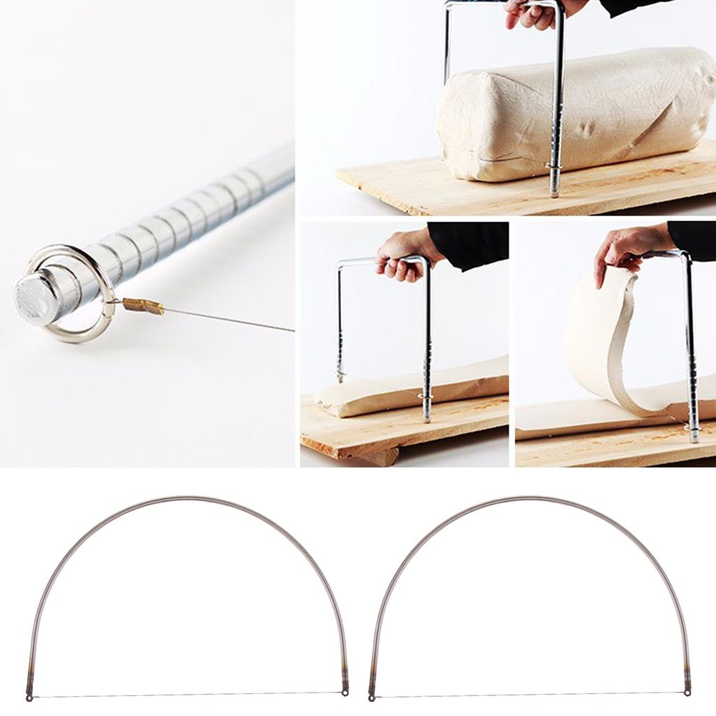 2 pieces Clay cutter wire cutting tools for pottery ceramic clay art crafts